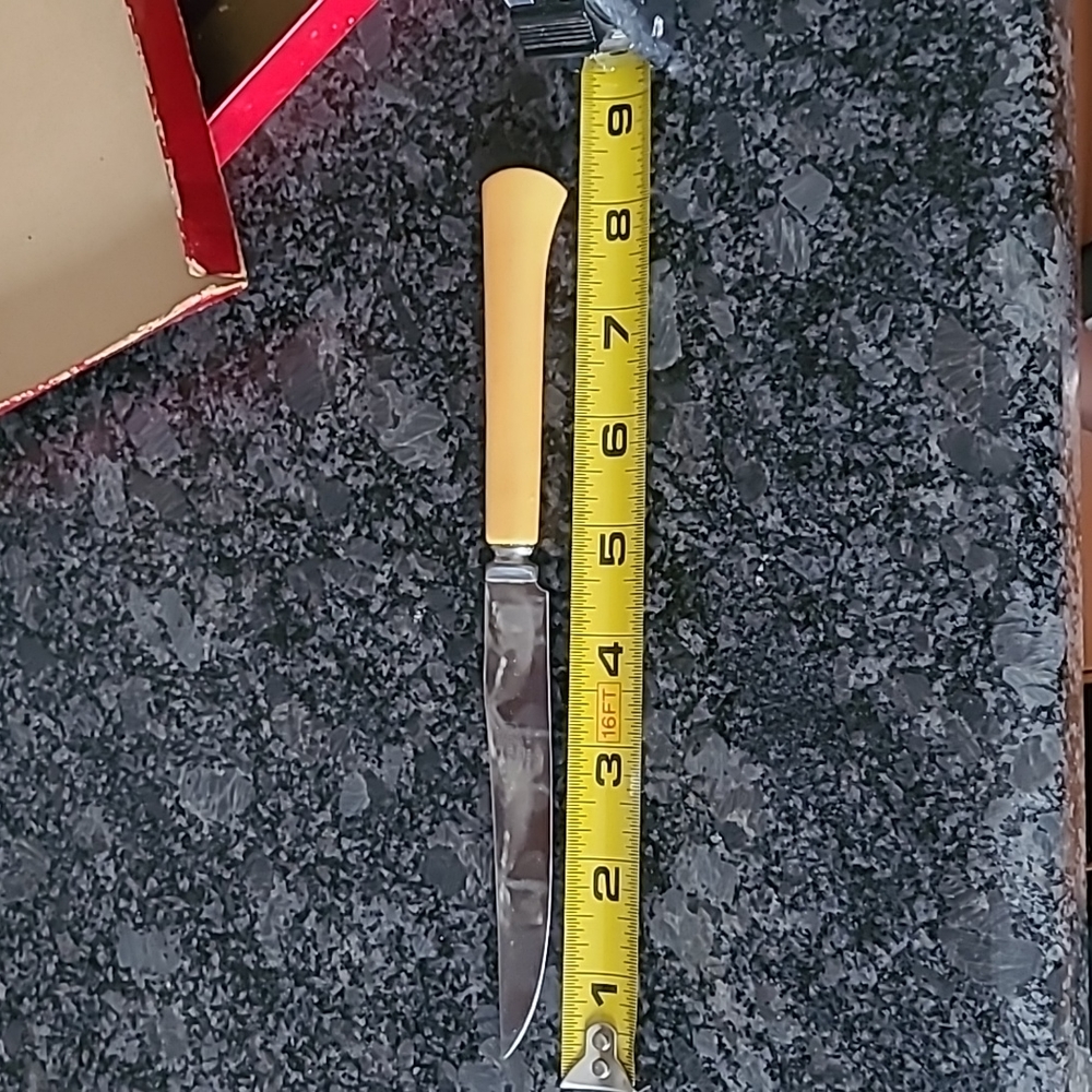 Royal Brand Vintage Stainless Steel and Bakelite Steak Knives - Picture 6 of 7